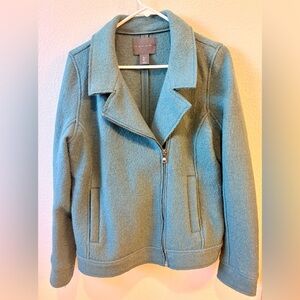 Women's Green Wool Jacket